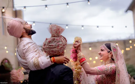 Virat Kohli Anushka Sharma wedding photos 