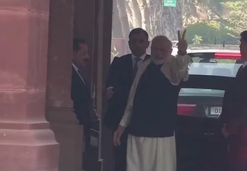 V for Victory Gujarat stays with Modi Congress loses Himachal projected trends