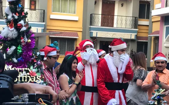 In Pics Christmas celebration on sets of Taarak Mehta Ka Ooltah Chashmah 