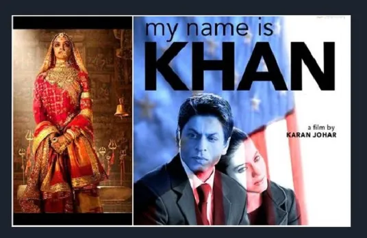 From Padmaavat to My Name is Khan Top 7 Bollywood movies which courted controversies before their release