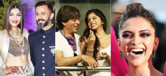 Deepika Padukone to Shah Rukh Khan Suhana Khan Aishwarya Rai Bachchan Sonam Kapoor Anand Ahuja Top entertainment news of the day 