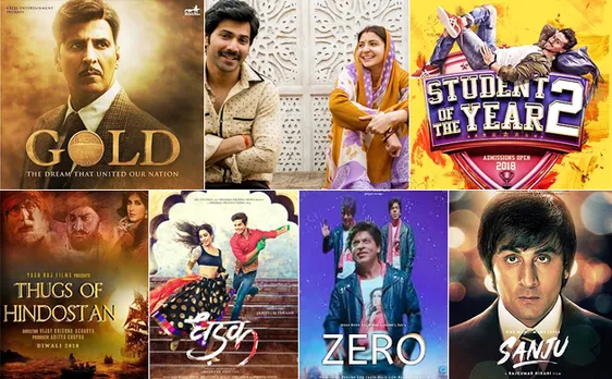 From Sanju to Zero Top seven much anticipated Bollywood flicks in 2018