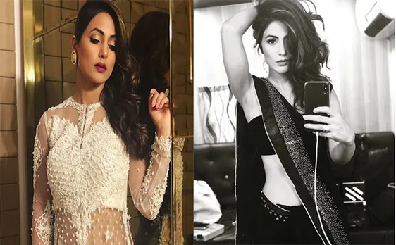 Bigg Boss 11 finalist Hina Khan enters pool shares bikini pics