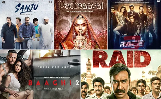 From Padmaavat to Sanju Films with highest opening weekend in 2018