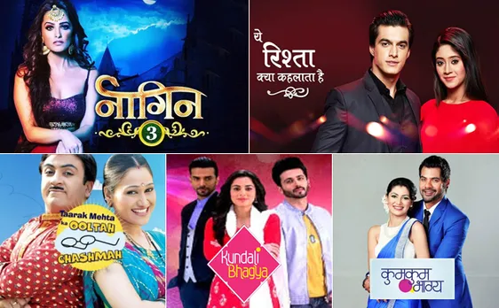 BARC TRP ratings week 35, 2018: Naagin continues to rule hearts , Yeh Rista Kya Kehlata Hai, Taarak Mehta Ka Ooltah Chashmah, Kundali Bhagya, Kumkum Bhagya