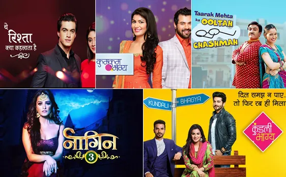 BARC TRP ratings week 36 2018 Naagin 3 Yeh Rishta Kya Kehlata Hai Kundali Bhagya Kumkum Bhagya Taarak Mehta Ka Ooltah Chashmah