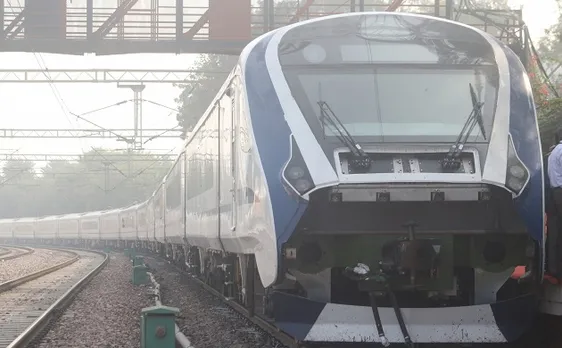 Train 18 reaches Prayagraj on its test run