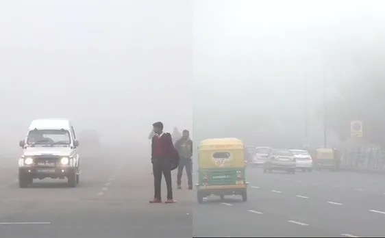 In pics: Heavy fog engulfs Delhi-NCR, several flights and trains affected