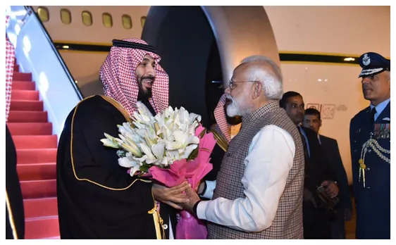 In Pics: PM Modi breaks protocol to give Saudi Arabia's Crown Prince MBS a grand welcome