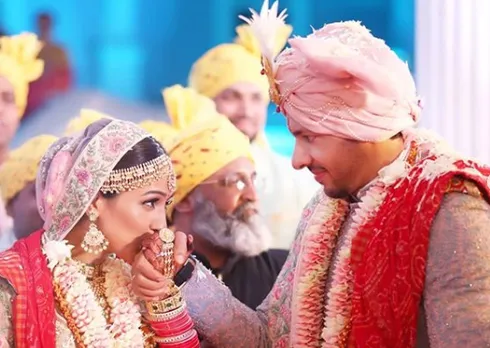 Neeti Mohan and Nihar Pandya's weddings pictures looks every bit as a fairy tale
