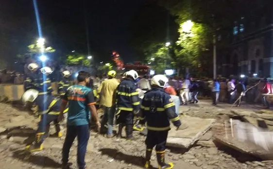 First pics of Mumbai footover bridge collapse