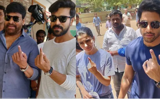 Lok Sabha Elections 2019: Samantha Akkineni, Naga Chaitanya, Chiranjeevi and others cast their vote