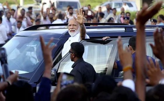 Modi in Gujarat: PM addresses BJP workers in Ahmedabad, seeks mother's blessings in Gandhinagar