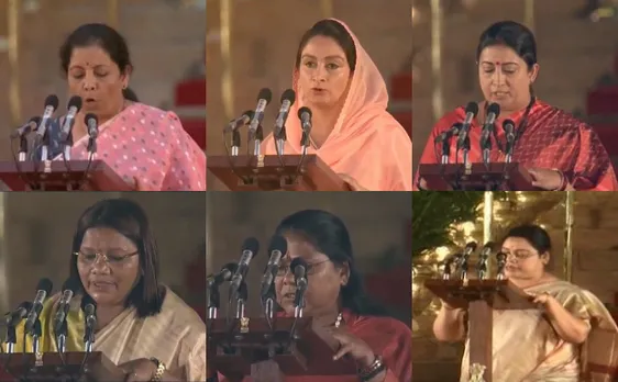 Smriti Irani among 6 other women ministers inducted into PM Modiâ€™s cabinet