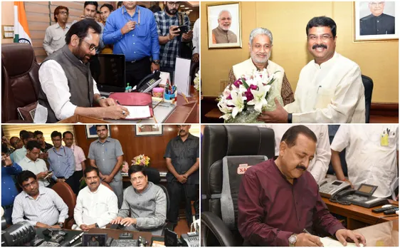 From Jaishankar to Javadekar, these ministers of PM Modiâ€™s cabinet take charge today