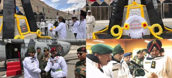 At world's highest battleground in Siachen, Rajnath Singh salutes valour of India's bravehearts 