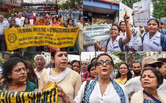 In Pics: Doctors across India protest against West Bengal assault