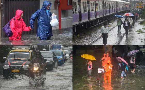 Mumbai rains in pictures: Heavy rainfall brings financial capital to halt 