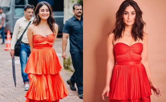 Kareena Kapoor Khan stuns in subtle red outfit and we canâ€™t take our eyes off her