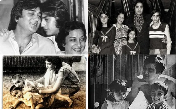 Happy Birthday Sanjay Dutt: RARE pics that show why he is ULTIMATE family guy