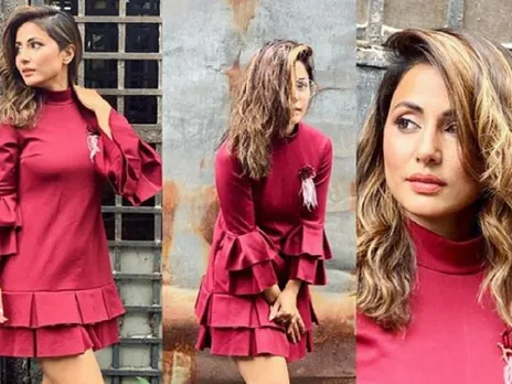 Hina Khan looks red HOT in her latest Instagram pictures