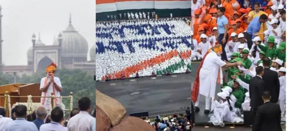 Independence Day: Prime Minister Narendra Modi addresses nation from Red Fort