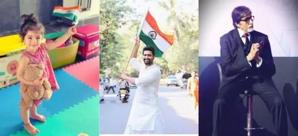 Bollywood celebs celebrating 73rd Independence Day