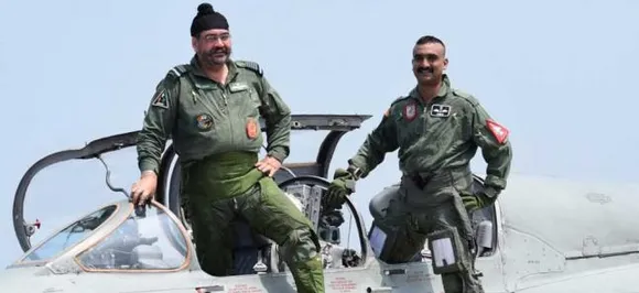 In Pics: Outgoing IAF Chief BS Dhanoa On His Last Sortie With Abhinandan Varthaman