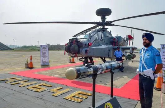 In Pictures: Apache Helicopters, Osama Killers, Inducted Into Indian Air Force