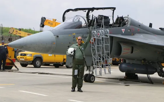 In Pictures: Rajnath Singh Becomes First Defence Minister To Fly In Tejas