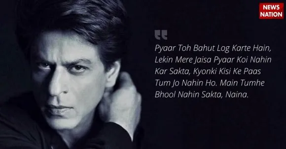 Happy Birthday Shah Rukh Khan: 10 Best Dialogues By â€˜King Of Romanceâ€™