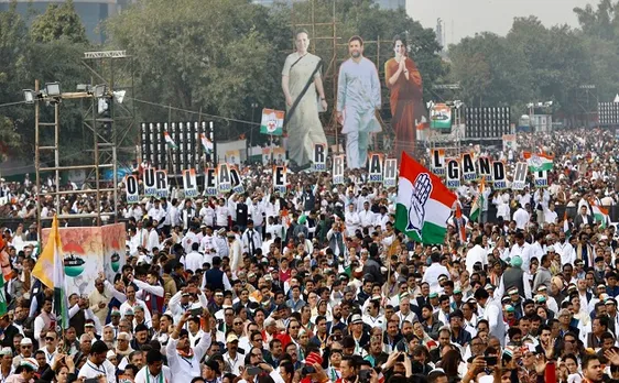 In Pictures: Congress Holds 'Desh Bachao' Rally At Ramlila Maidan