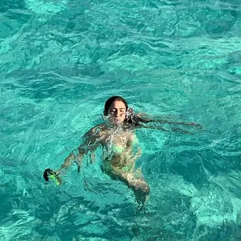 Sara Ali Khan Flaunts Her Perfect Figure In Bikini While Holidaying In Maldives