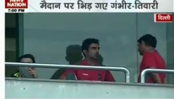 Gambhir in a showdown with Tiwary