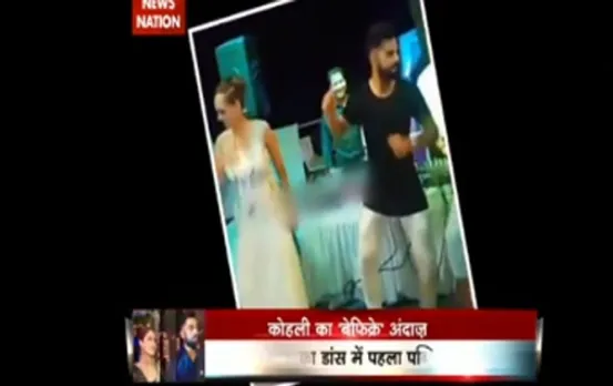 Stadium: Virat Kohli and Anushka Sharma dance in Yuvraj Singh's wedding