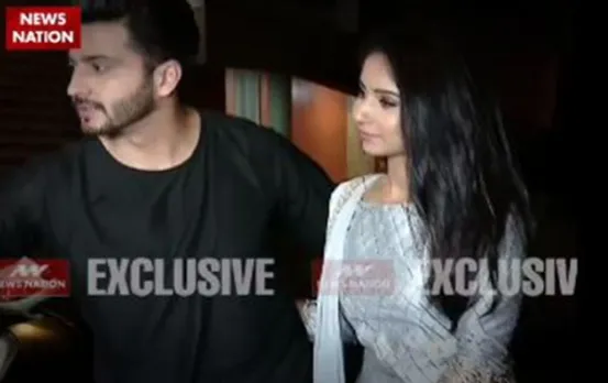 Television stars at a diwali party, wish happy diwali to fans