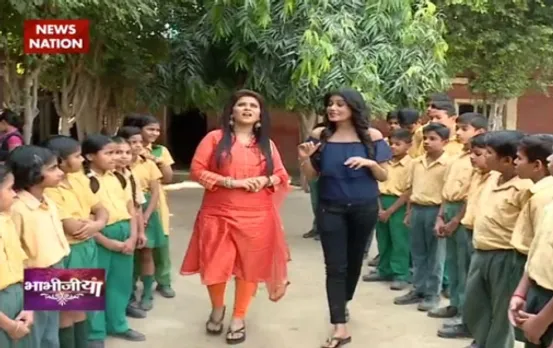 Your favourite Bhabhijiyaan have fun with adorable NGO kids