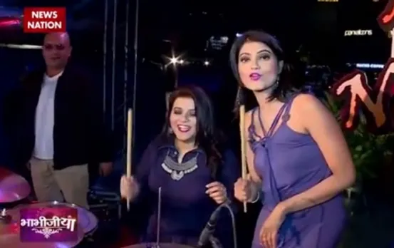 Bhabhijiyaan: Timmy and Shilpa bhabhi enjoys concert backstage