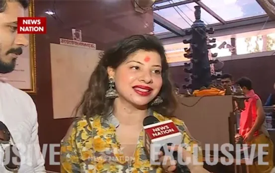 News Nation Exclusive: Sambhavna Seth celebrates New Year with blessings from Siddhi Vinayak mandir.