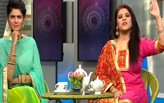 Bhabhijiyaan interacts with Mani, a saint who tries to break the unity