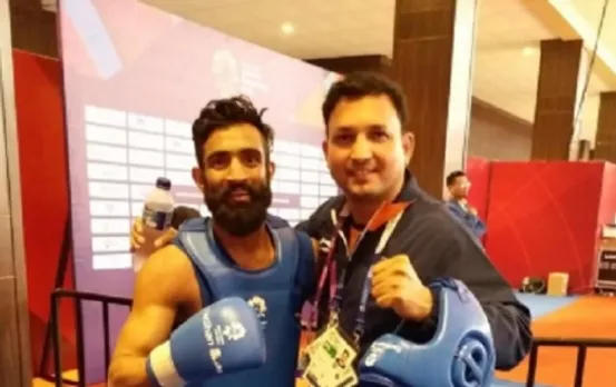 Asian Games 2018: Bronze medalist Bhanu Pratap Singh receives heart warming reception in J&K airport