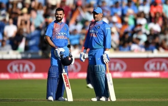 MS Dhoni's presence in team gives moral support to team India