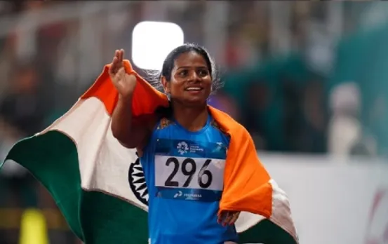 Exclusive: What Dutee Chand said after winning Gold medal