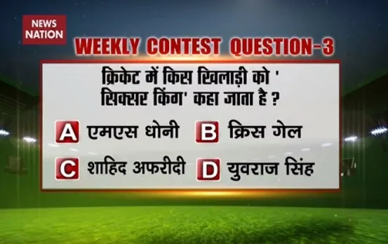 NN Contest: Which cricket player is known as Sixer King?