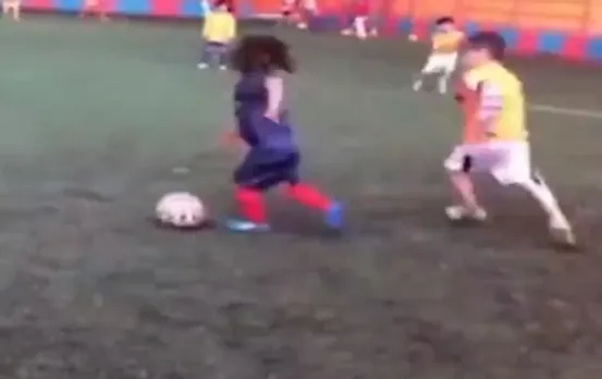Six-Year-Old Iranian Boy Arat Hosseini Who Has Become A Football Star