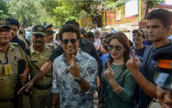 Assembly Elections 2019: Sachin Tendulkar Casts Vote In Mumbai