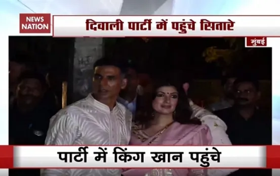 Watch: Bollywood Celebs At Amitabh Bachchanâ€™s Diwali Party In Mumbai