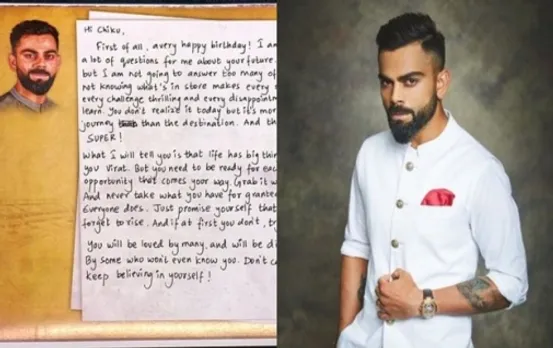 Virat Shares Heartwarming Letter to 15-Year-Old Self On 31st Birthday