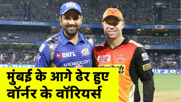 Warner's warriors piled in front of Mumbai