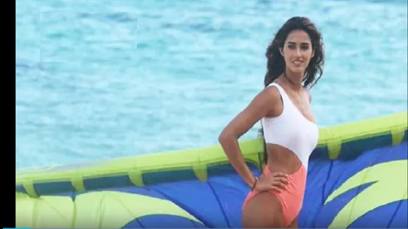 Disha Patani shares fitness video, nails the butterfly kick